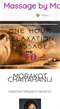 Mobile Screenshot of massagebymorakot.com